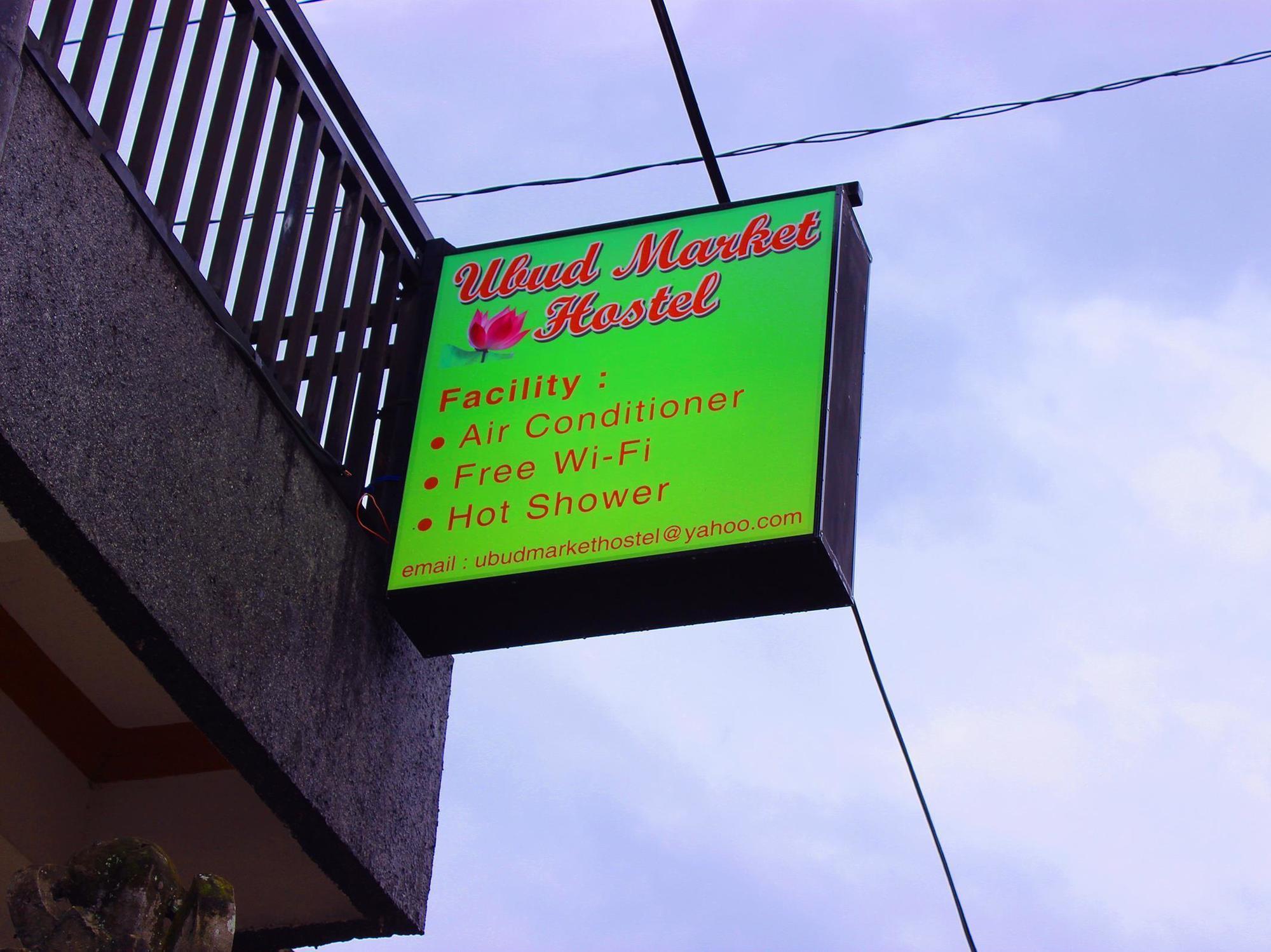 Ubud Market Hostel Esterno foto